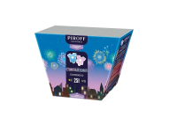 Гендерный салют дневной (девочка)